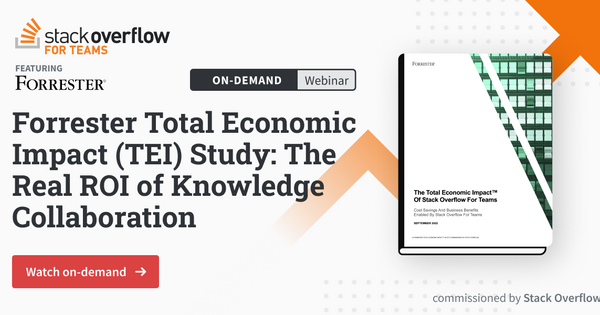 On-Demand Webinar: Forrester Total Economic Impact (TEI) Study: The Real ROI of Knowledge Collaboration