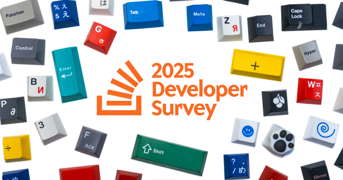 Not just a vibe, the Stack Overflow Developer Survey is really here
