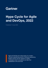 Gartner® Hype Cycle™ for Agile and DevOps, 2022