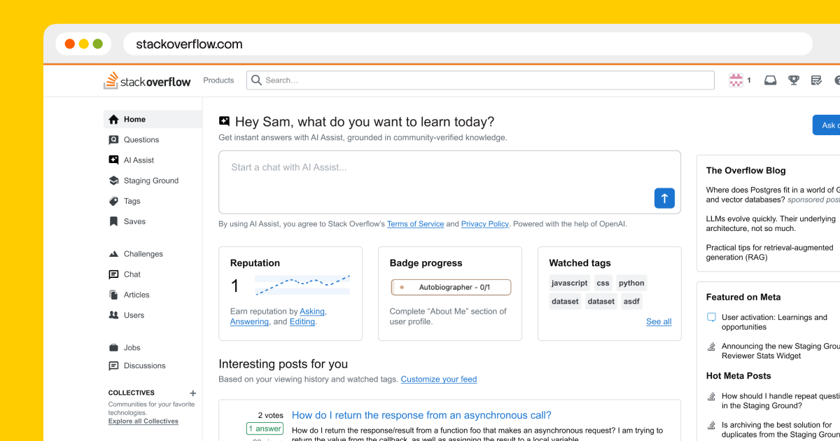 Your sneak peek at the redesigned Stack Overflow