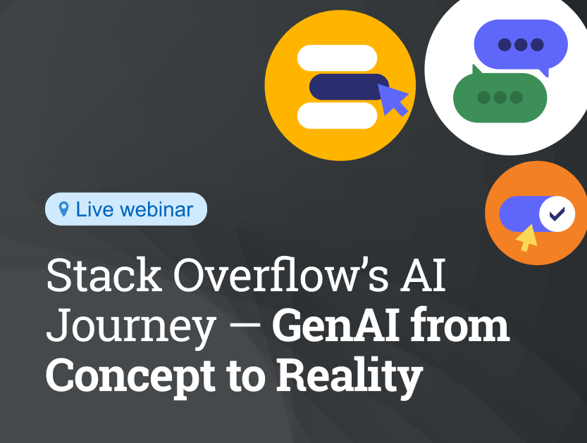 Webinar: Lessons Learned on the Road to GenAI - from Concept to Reality