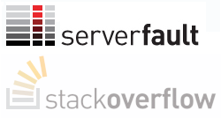stackoverflow-serverfault-logos