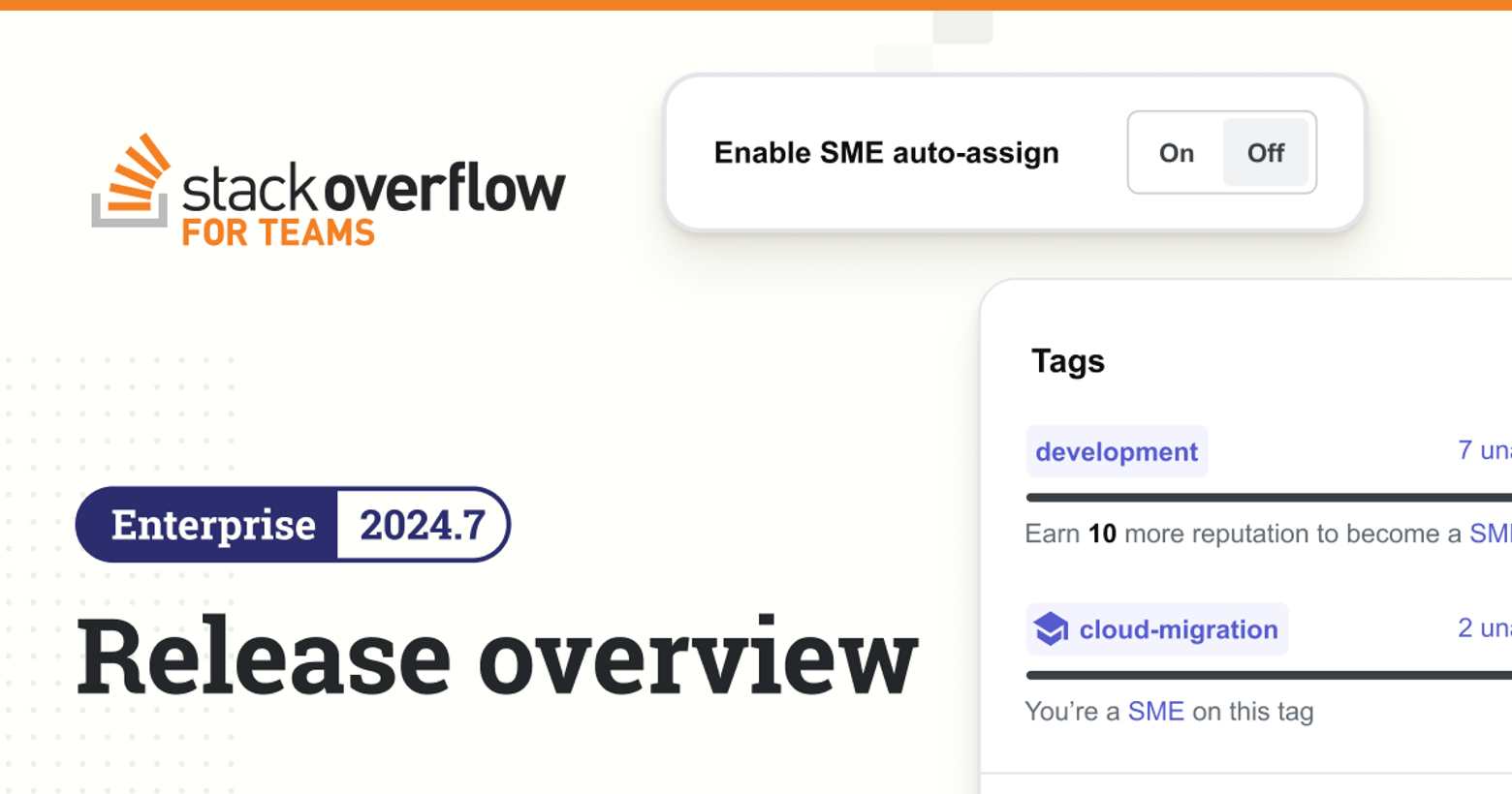 Stack Overflow for Teams Enterprise 2024.7 Release Overview