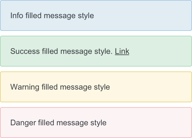 React message