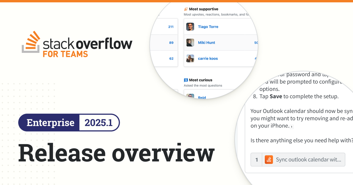 New year, new features: Level up your Stack Overflow for Teams in 2025