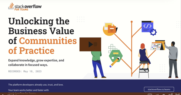 Unlocking the Business Value of Communities of Practice
