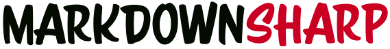 markdown-sharp-logo