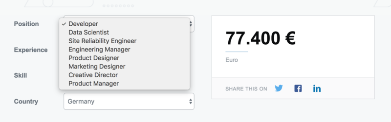 Try the salary updated calculator